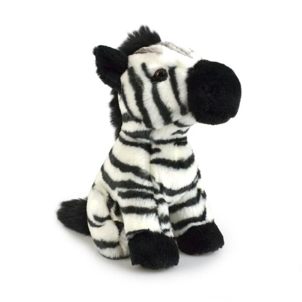 Lil Friends 18cm Zebra Kids/Children/Toddler Soft Plush Animal Toy Black 3y+