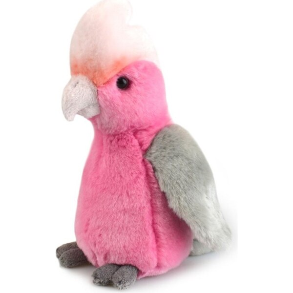 Lil Friends 18cm Galah Kids/Children/Toddler Soft Plush Animal Toy Pink 3y+
