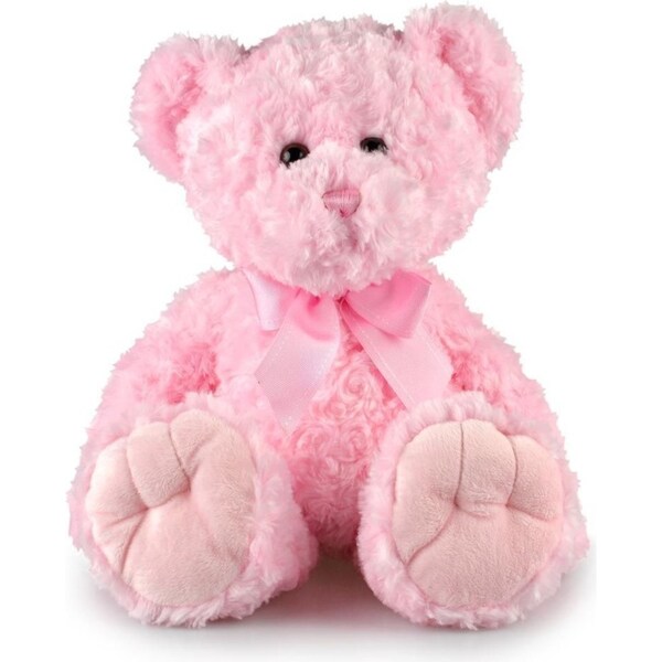 Korimco 35cm Max Bear Soft Animal Plush Stuffed Toy Kids/Children 3y+ Pink