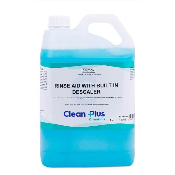 Clean Plus Rinse Aid With Built in Descaler 5L