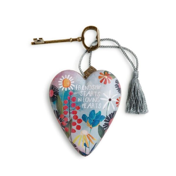 Demdaco Art Heart - Friendship Loving Hearts