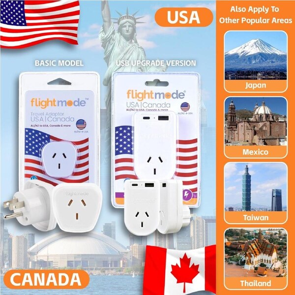 Outbound USA & Canada Adaptor
