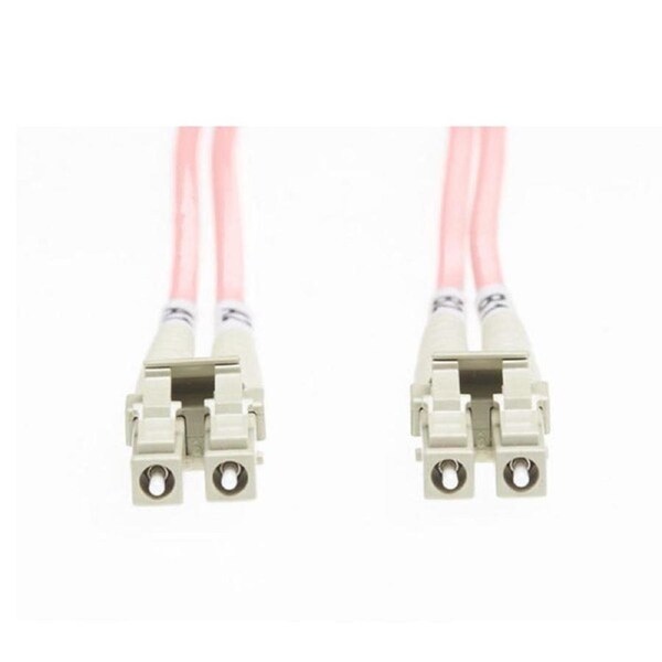 3M Om1 Multimode Fibre Optic Cable Salmon Pink