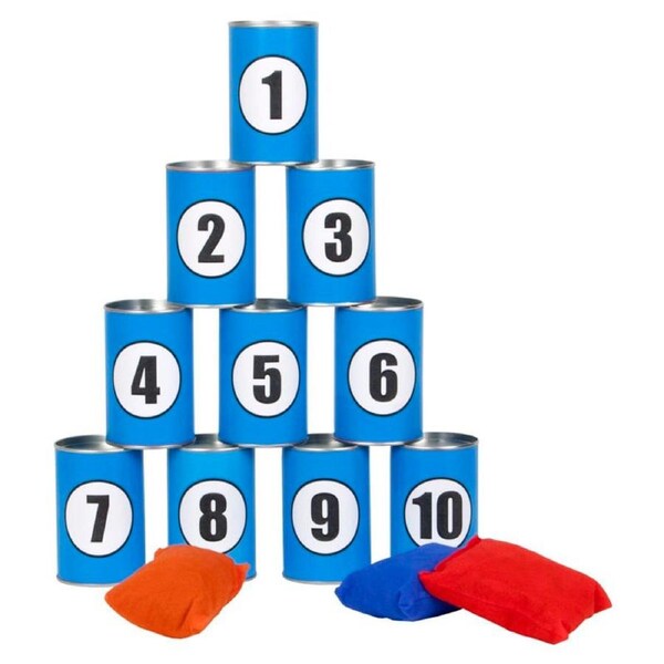 Formula Throwing Cans Ally and Bean Bags Quality Out Door Family Game