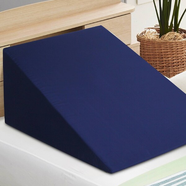 Giselle Wedge Pillow Memory Foam Cool Gel with Removable Cover 2 Pack