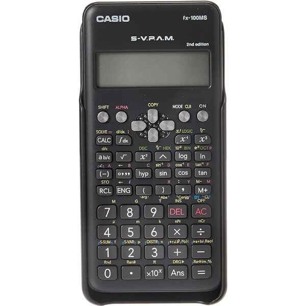 Casio Scientific Calculator FX-100 FX100 FX100MS 2nd Edition