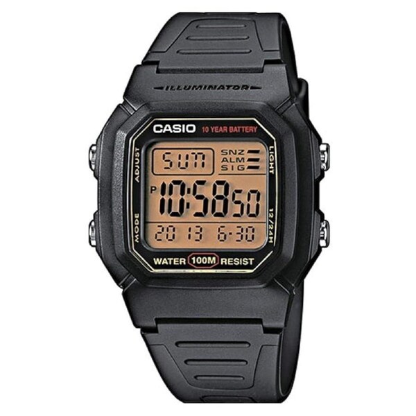 Casio Watch Sports Retro Swimming W-800HG-9A W800 W-800 W-800H W800HG 100 Metres Water Resistant