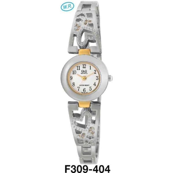Citizen Made QQ Japanese Quartz Ladies Dress Watch Water Resistant F309-404