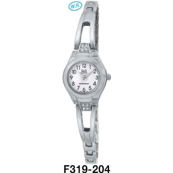 Citizen Made QQ Japanese Quartz Ladies Dress Watch Water Resistant F319-204