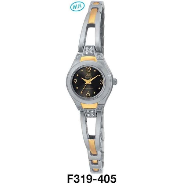 Citizen Made QQ Japanese Quartz Ladies Dress Watch Water Resistant F319-404