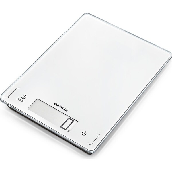 Soehnle Page Profi 300 Digital Kitchen Scale With Timer White - 20kg Capacity 61507