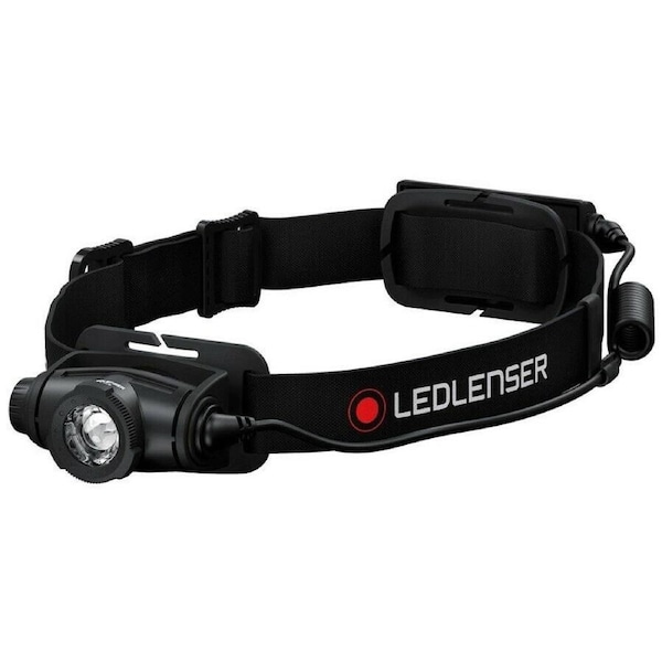 Led Lenser H5R Core Rechargeable Focusable Flashlight Head Torch - 500 Lumen