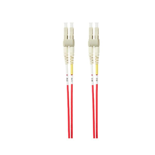 500Mm Om4 Multimode Fibre Optic Patch Cable Red