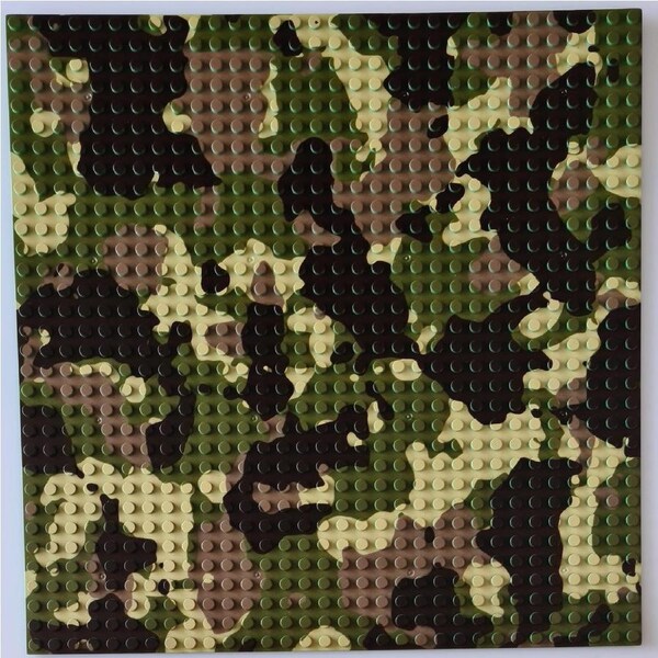 BASEPLATE 32x32 Studs Jungle/camo Generic