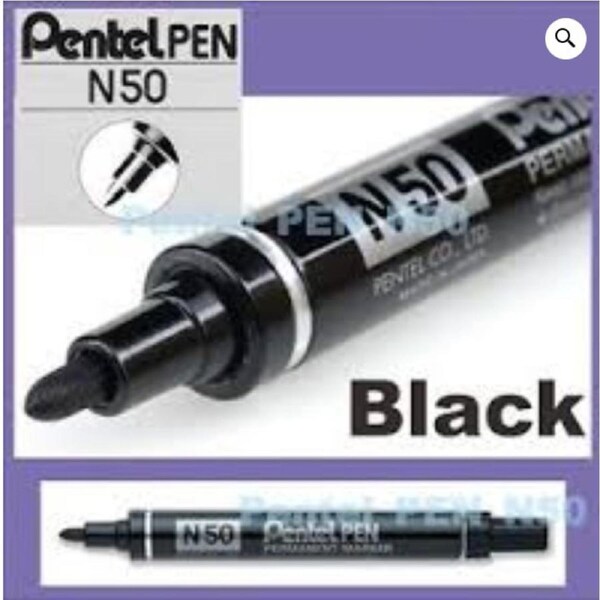 Pentel Pen N50 Bullet point for Pool Snooker Billiard Table Felt Marking Kits