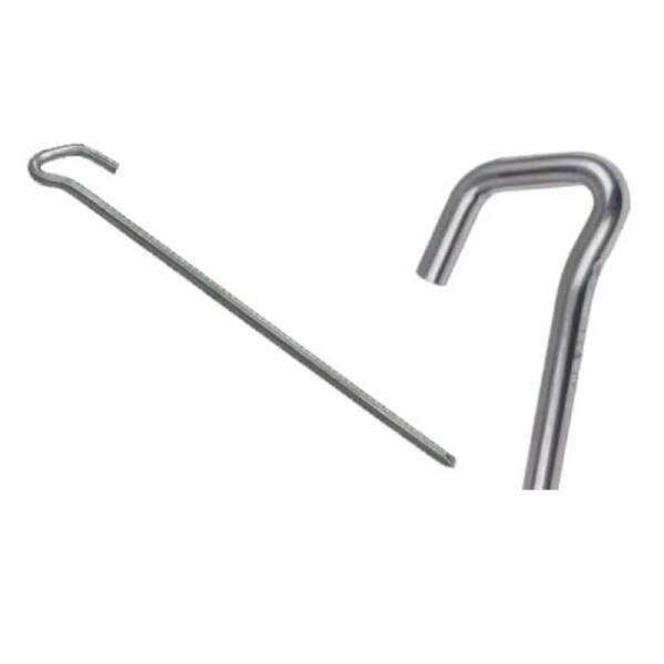 Tent Pegs SUPA PEG Gal Galvanized Hi Tensile Key Head 8mm x 300mm