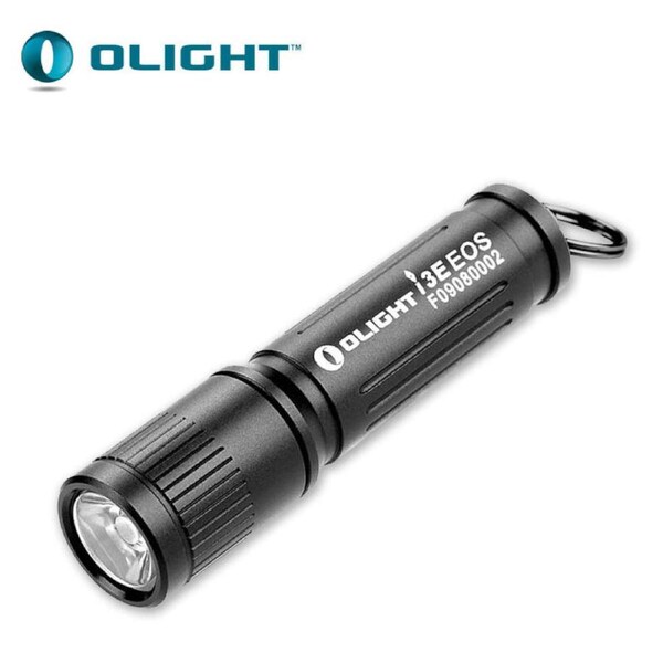 Olight i3E LED Torch Black incl GreenMax AAA Alkaline Battery (FOL-i3E-Bk)