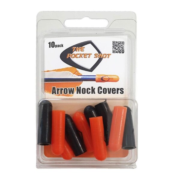 Pocket Shot Arrow Nock Caps Protect Pocket Shot Pouch 10 Pack (S-0713)