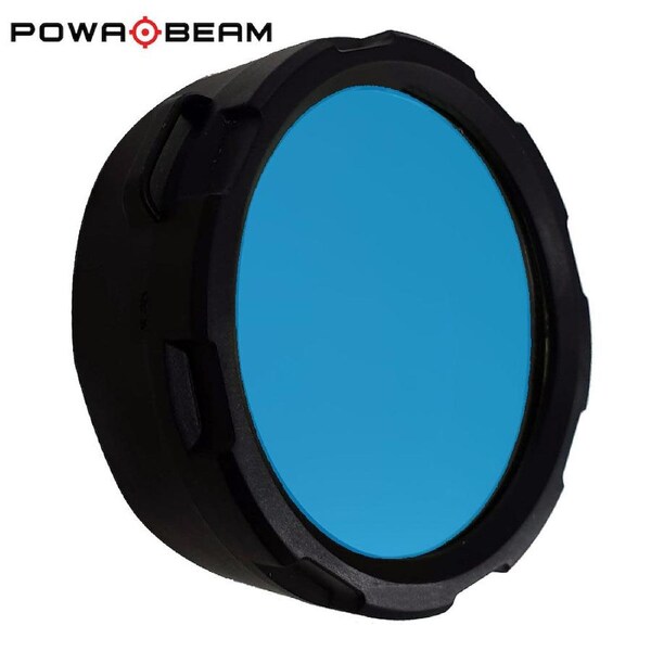 Powa Beam Blue Torch Filters 63mm - Powa Beam Meteor S1 (F63-B)