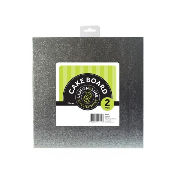 10pcs Square Cake Board 25cm Birthday Wedding Cupcakes Serving Tray Party Baking