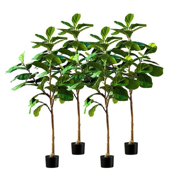 SOGA 4X 155cm Green Artificial Indoor Qin Yerong Tree Fake Plant Simulation Decorative