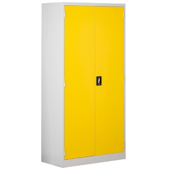 Stratco 2 Door Security Cupboard Secure Garage Shed Organisation