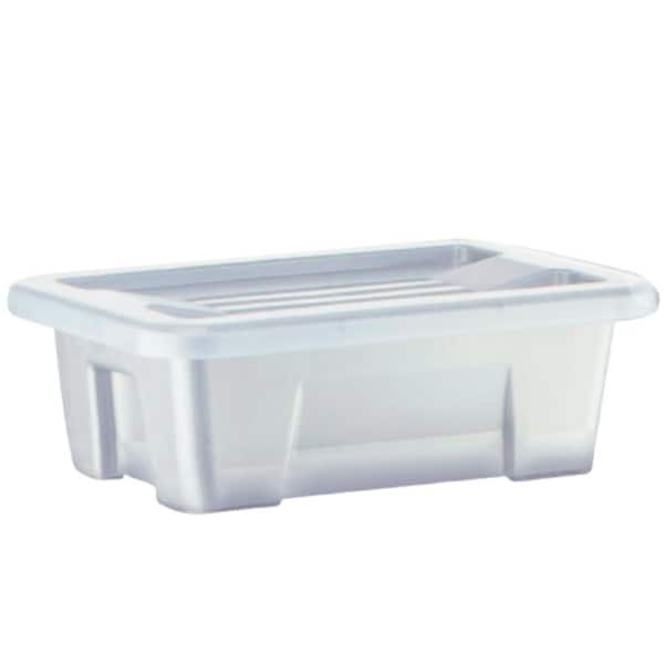 Italplast Storage box With Lid - 1 Liter Container W/ Carry Handles