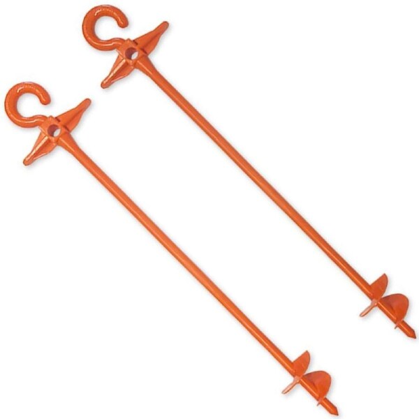 Oztent Edition BlueScrew 2 Piece Large Screw-In Tent Pegs - OZA02ACBSA