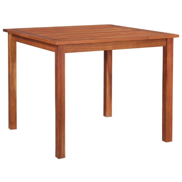 Garden Table 85x85x74 cm Solid Acacia Wood vidaXL
