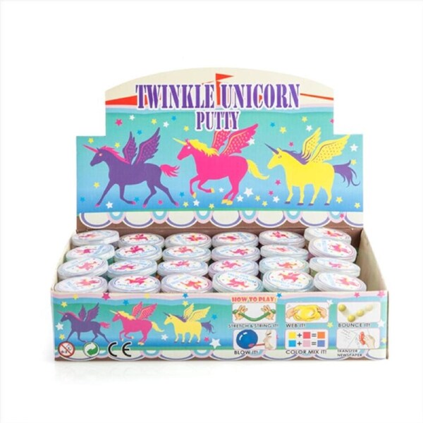 Twinkle Unicorn Putty (Singular item only - Sent at random)
