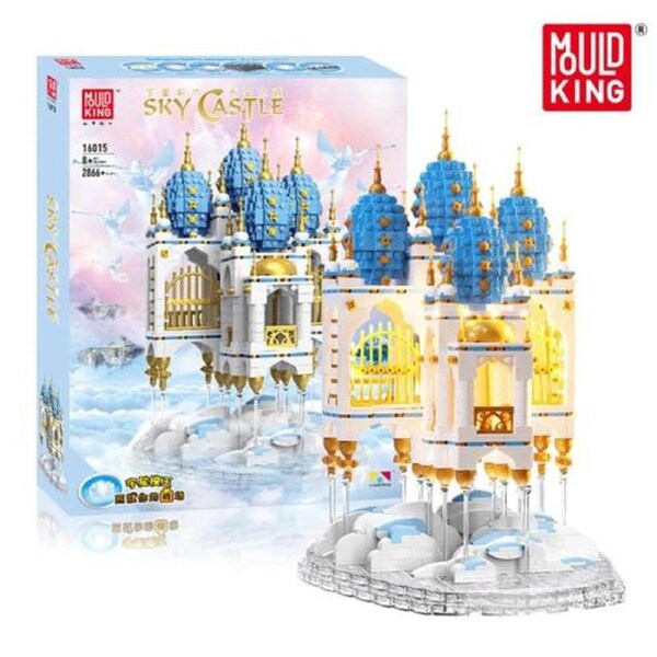 2866pcs Sky Castle Blocks Kids Building Toys Girls Puzzle Block Mould King Gift