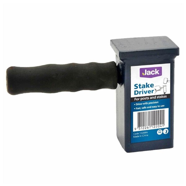 Jack Hand-Held Stake Driver for Fence Posts and Stakes - 12204