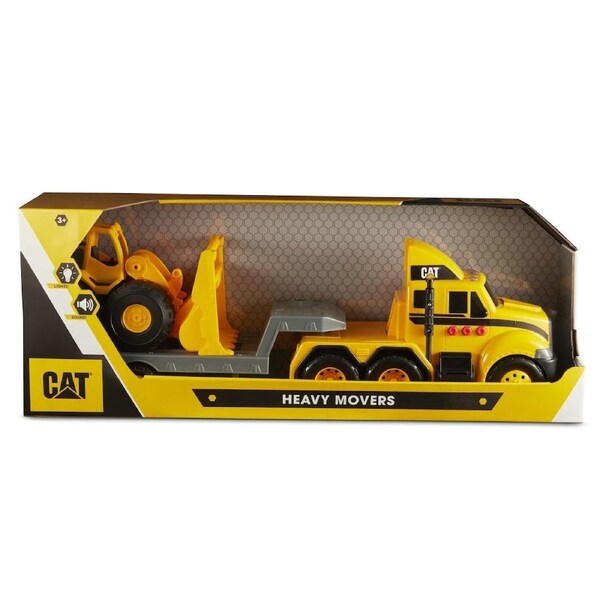 Cat Heavy Movers Trailer and Wheel Loader