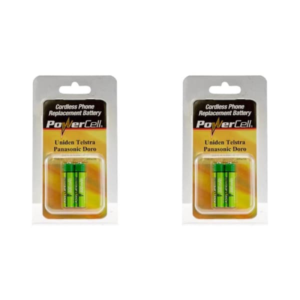 4PK GP 600mAH NiMH AAA Replacement Battery for Telstra Cordless phone/MP3 Player