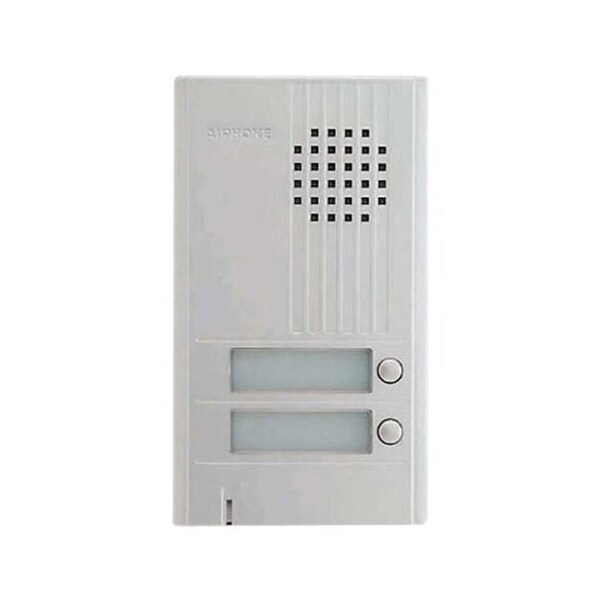 Aiphone 2 Call Surface DA2DS 15V Mount Two-Wire Door Entry Security Kit Silver