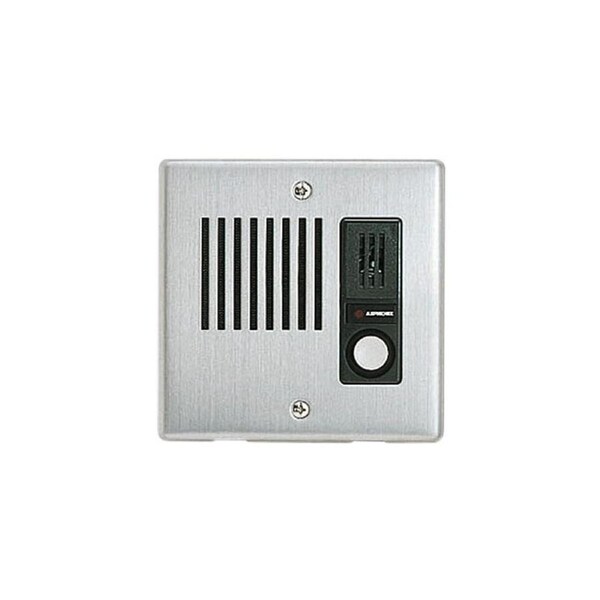 IE-JA Flush Mount Door Station IE/IF Series Intercom Green LED Aiphone Grey