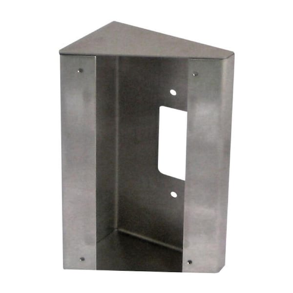 Aiphone Stainless Steel Surface Mount 30 Degree Angle Box for DV Series Camera