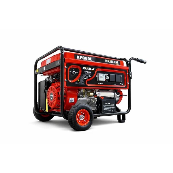 KULLER 18HP 8000w Max/7500w Rated Single-Phase Petrol Backup Generator