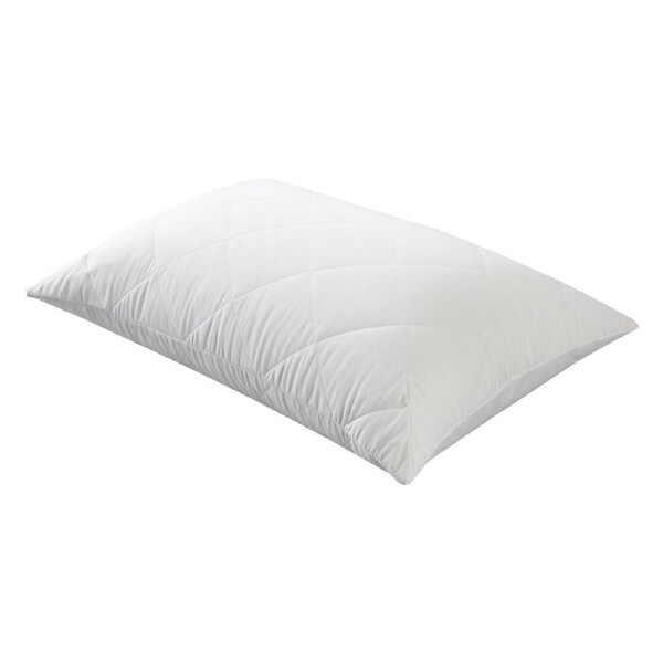 Dreamaker Natural Wool Quilted Pillow Protector Standard Size - Twin Pack
