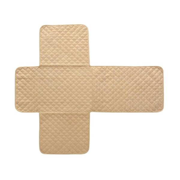 Charlie's Cosy Quilted Sofa Protector Cover for Chairs Oat