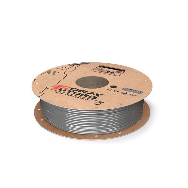 PLA Filament EasyFil PLA 2.85mm Silver 750 gram 3D Printer Filament