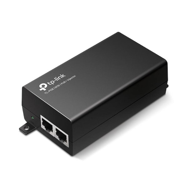 TP-Link POE160S PoE+ Injector, 2 Gigabit Ports, IEEE802.3af/at, Plug & Play
