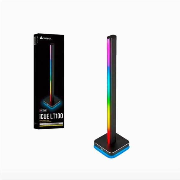CORSAIR iCUE LT100 SMART LIGHTING TOWER EXPANSION KIT Requires iCUE LT100 Smart Lighting Towers Starter Kit, expandable up to 4 Towers