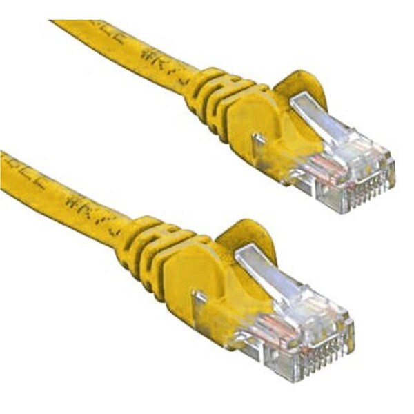 8WARE Cat5e UTP Ethernet Cable 1m Yellow