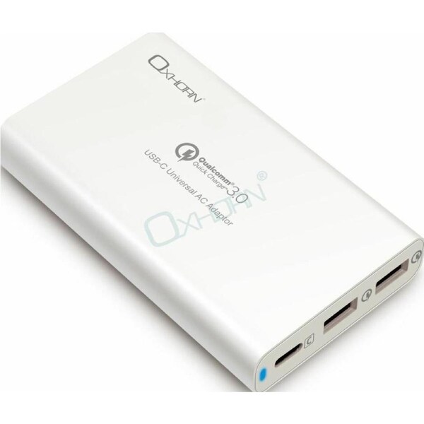 JUST YOU PC USB Type C & Quick Charge 3.0 Laptop/Notebook Charger 40W Power USB-C USB 3.0