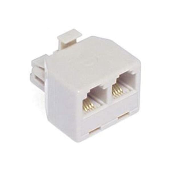 Modular Double Adaptor Straight Through