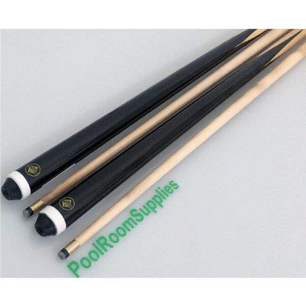 2 x 2-Piece Eco Pool Billiard Snooker Cue 57" Cues 10mm Screw Tip