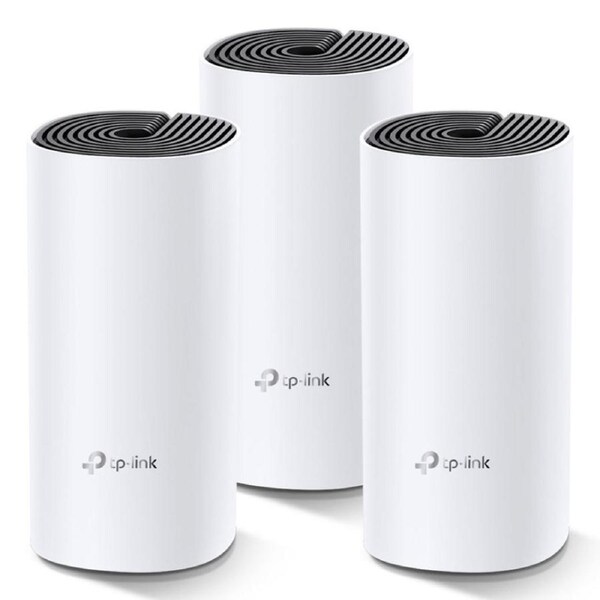 TP-Link Deco M4 3-pack AC1200 Whole Home Mesh Wi-Fi System. 370sqm Coverage, Up to 100 Devices, Parental Control
