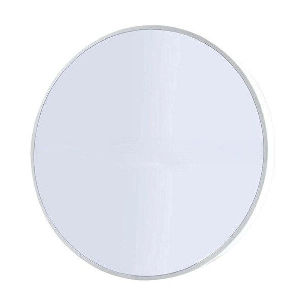 80cm Round Wall Mirror Bathroom Makeup Mirror by Della Francesca