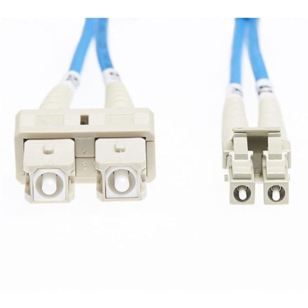 Lc Sc Om1 Multimode Fibre Optic Cable Blue